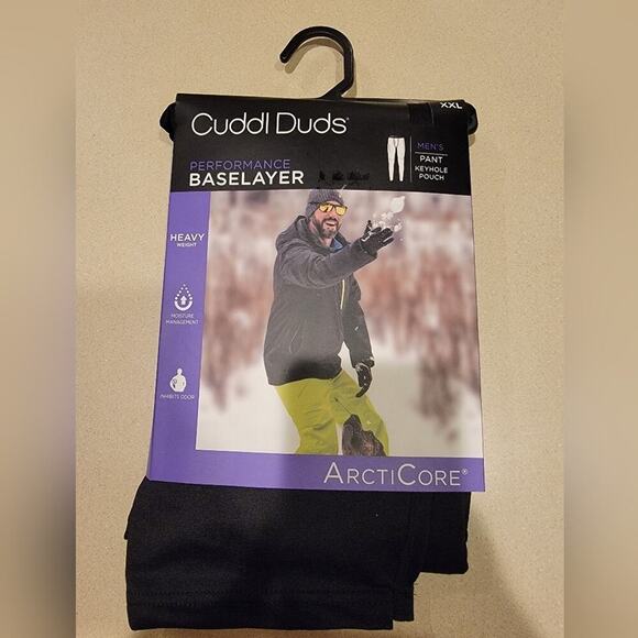Men's XXL Cuddl Duds Heavy Weight Articore Performance Base Layer Pants - Picture 1 of 5